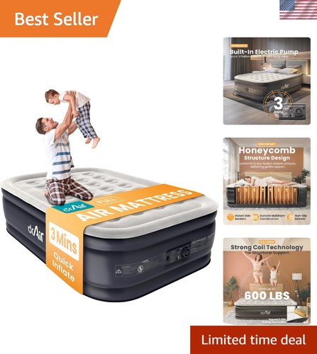 Full air mattress with - air,
