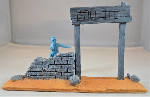 Tssd painted boothill cemetery - painted,